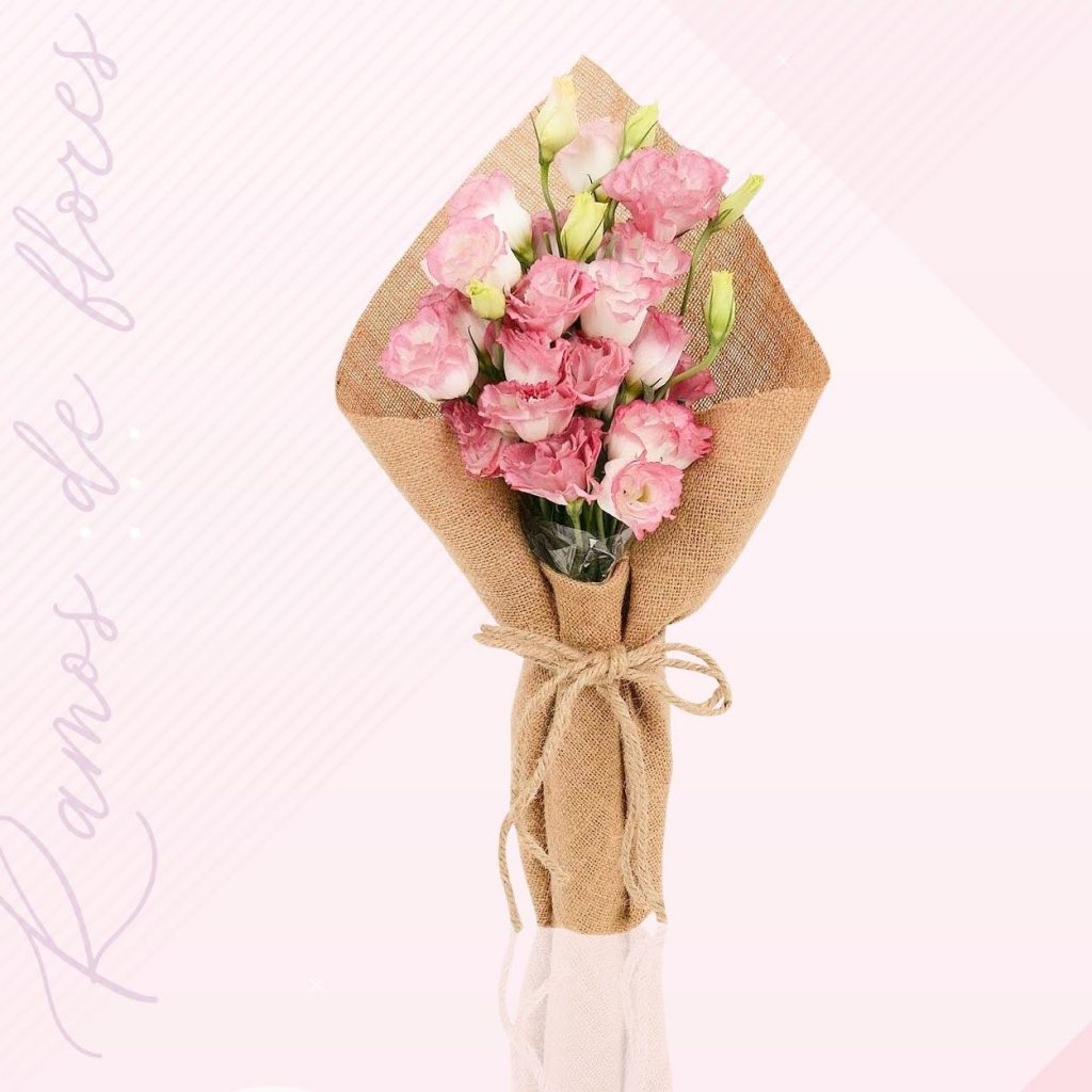 Ramo Lisianthus – Entreflores Perú